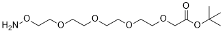 Aminooxy-PEG4-CH2CO2tBu 2062663-62-9